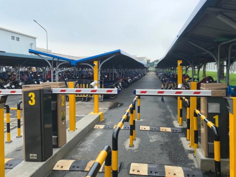 Hệ thống Parking kiểm soát phương tiện ra vào và quản lý khu vực đỗ xe