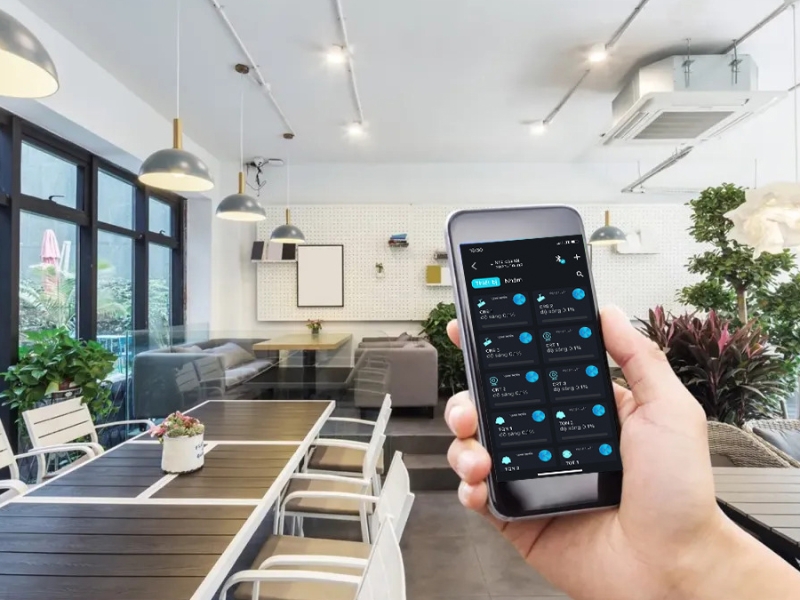 Hệ thống Lighting Control quản lý hoạt động chiếu sáng theo các kịch bản cài đặt