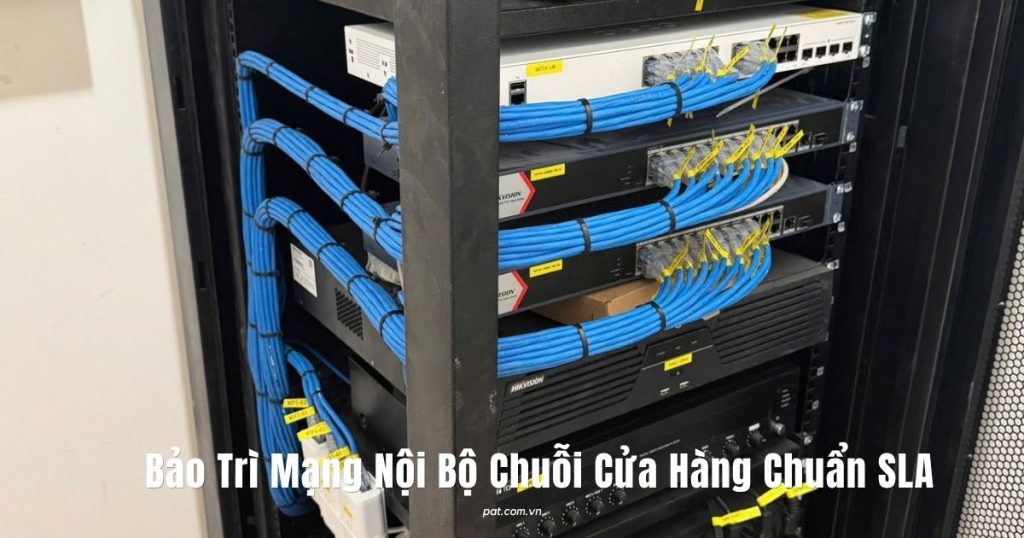 Dịch Vụ Bảo Trì Hệ Thống Mạng Nội Bộ Chuỗi Cửa Hàng Chuẩn SLA