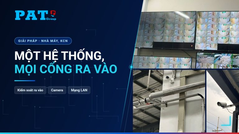 Kiểm soát ra vào nhà máy, khu công nghiệp: giải pháp và cách triển khai